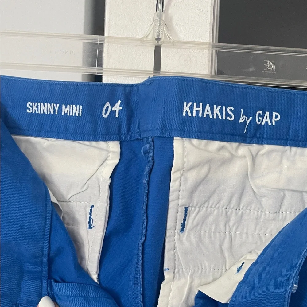 GAP Women's Vibrant Blue Skinny Pants